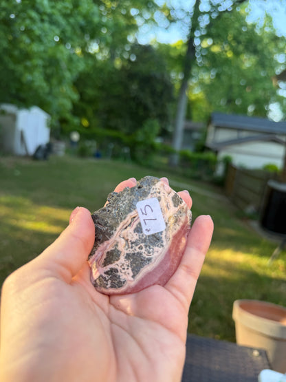 Rhodochrosite Starfish