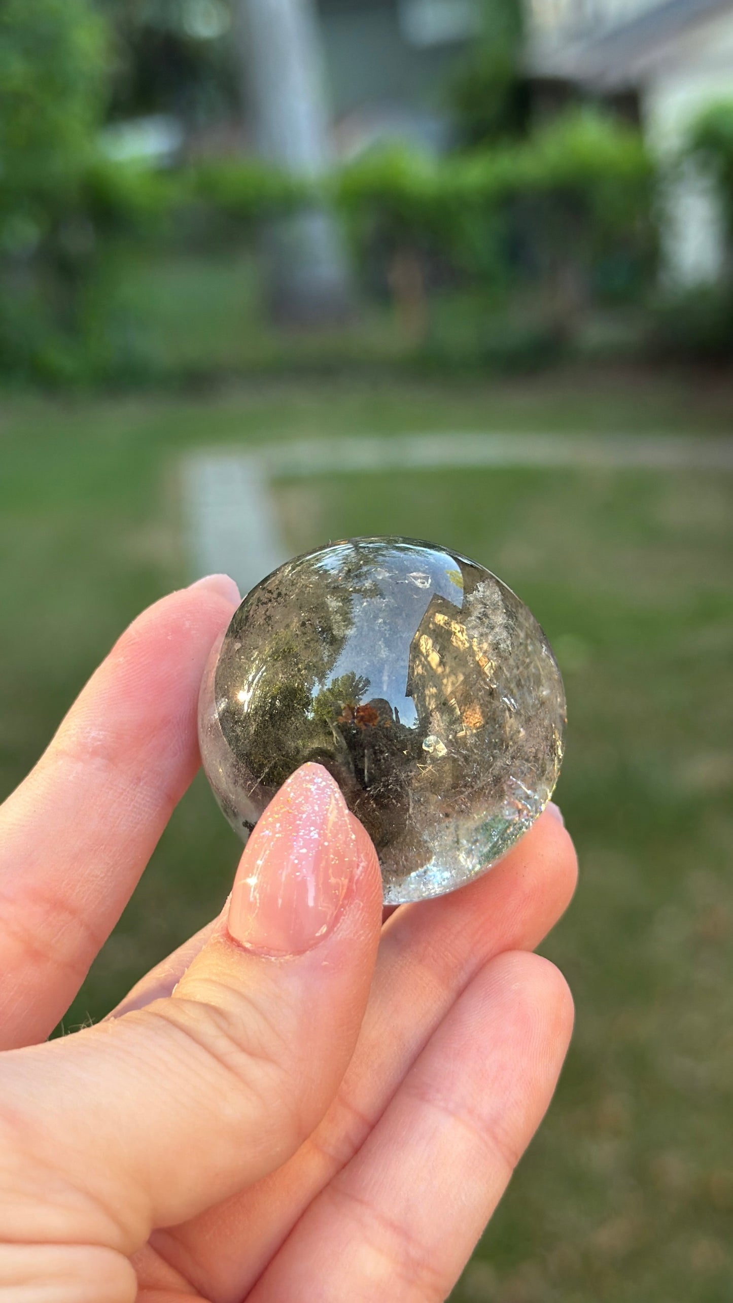 Garden Quartz Sphere H