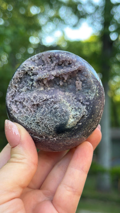 Grape Agate Sphere