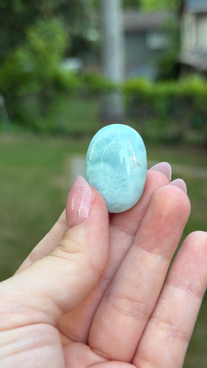 Larimar Cabochon Cab