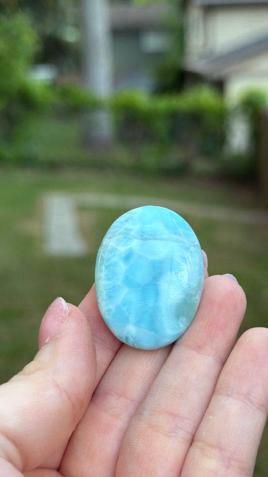 Larimar Cabochon Cab