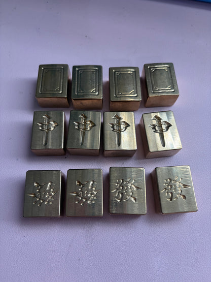 Pyrite Mah Jong Tile