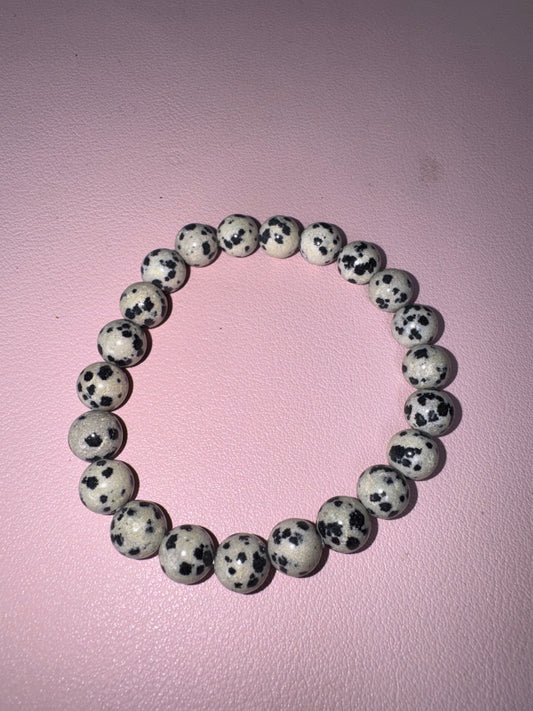 Bracelet - Dalmatian Jasper
